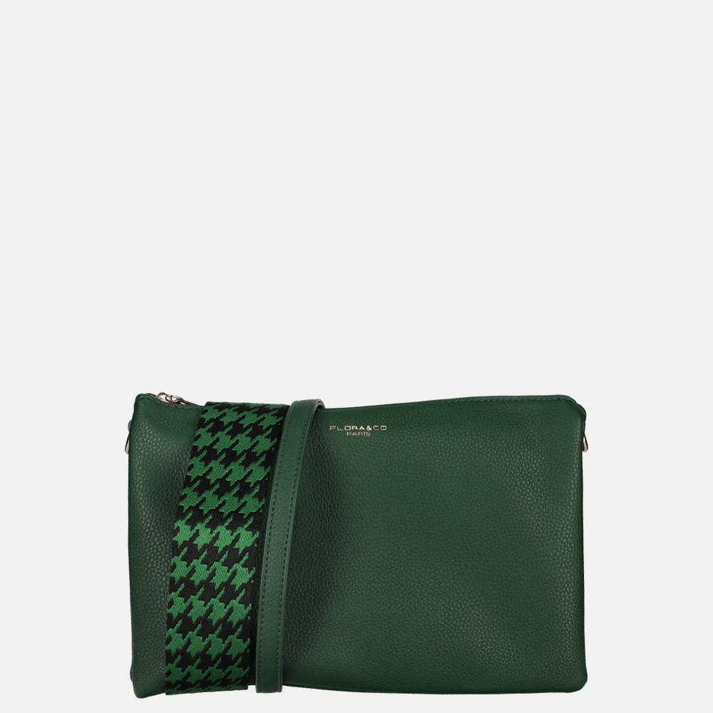 Flora Co crossbody tas vert fonce